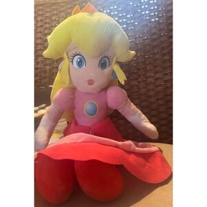 Super Mario Princess Peach 24" Jumbo Plush Doll Nintendo 2022 good stuff